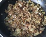 Foto del paso 1 de la receta Berenjenas con atún, la carne de estas, y bechamel a los 5 quesos