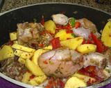 Foto del paso 4 de la receta: Pollo con batatas