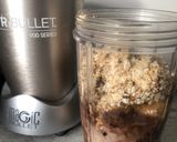 A picture of step 3 of Chocolate and Peanut Butter Smoothie.