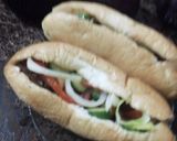 صورة لخطوة 4 من وصفة برغر دجاج بشهي 😋😋