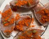 A picture of step 2 of Grilled Tandoori Red Snapper (Tandori Heera Machli).