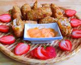 Hình bước làm 6 của món Chả giò trái cây