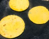 A picture of step 2 of Rajasthani tikkar tacos.