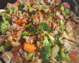 Foto del paso 3 de la receta: Pollo con brócoli y almendras estilo comida china