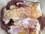 Lumpia tape coklat