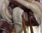 Hình bước làm 1 của món Ba chỉ chiên nước mắm