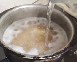 A picture of step 4 of Simple khichri.mint raita.