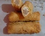 Foto langkah ke 6 dari resep roti tawar gulung sosis.