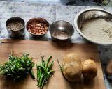 A picture of step 2 of Bhagar upma for fasting.