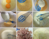 Foto del paso 1 de la receta: Pancakes de queso y jamón York
