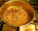 A picture of step 3 of Cilantro pachadi, onion pachadi with Curd.