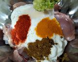 A picture of step 2 of Chicken Biryani.