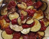 Foto del paso 3 de la receta: Tarta rústica vegana de berenjena y tomate seco