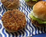 A picture of step 3 of Vegan Lentil Burgers!.