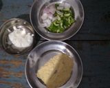 A picture of step 1 of Grilled paneer starters.