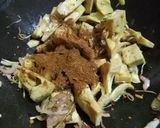 A picture of step 7 of Jackfruit Biryani Pulao.
