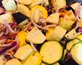 A picture of step 3 of Roasted/Baked Veggies Salad.