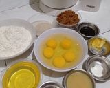 Foto langkah ke 1 dari resep Bolu Gula Merah Panggang (Metode All In One).