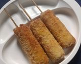 Foto langkah ke 5 dari resep Corndog Roti Tawar (MPASI 12 bulan +).