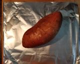 Foto del paso 1 de la receta: Boniato relleno de frijoles y guacamole