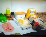 Foto del paso 1 de la receta: Paninis de pollo al curry