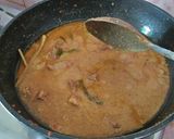 Foto langkah ke 4 dari resep Rendang Daging Sapi Simpel.