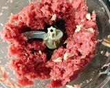 Hình bước làm 1 của món Thịt Bò Hamburger
