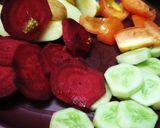 A picture of step 2 of Beetroot juice.