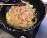 Une image de l'étape 11 de Poulet façon chili verde (maïs, poivrons, citrons verts).