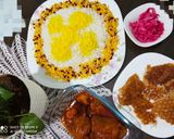 عکس مرحله 5 از دستور زرشک پلو با مرغ🍛🍗