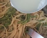 Foto del passaggio 5 della ricetta Spaghetti con gli asparagi selvatici 🌷