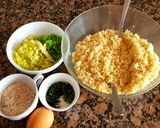 Foto del paso 1 de la receta: Hamburguesas de couz couz, (vegetariano)