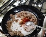 صورة لخطوة 4 من وصفة معكرونة باللحم المفروم