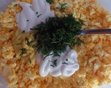 Kapros tojáskrém recept fázis 2 fotója