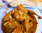 A picture of step 6 of Batair(Quail) Qourma.