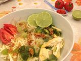 Chicken soup(soto ayam)