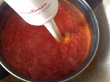 Homemade tomato paste