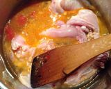 A picture of step 4 of Ayam rica rica.