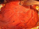Homemade tomato paste
