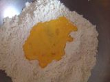 Fresh homemade tagliatelle