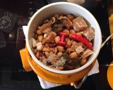 A picture of step 3 of Peanut sauce (sambel kacang).