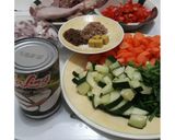 A picture of step 1 of Fitfam Chicken Soup.