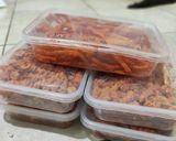 Foto langkah ke 3 dari resep Fusilli Keju Asin & Stik Pedas.