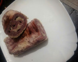 Foto del paso 2 de la receta: Rollo de carne picada rellena de beicon queso briek y jamón york 