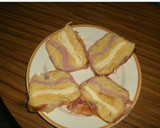 Foto del paso 2 de la receta: pastel de patatas con beicon jamon york y queso 