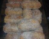 Foto del paso 3 de la receta: Pepitos de crema pastelera con crema whiskey y aroma de vainilla a mi manera 