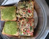A picture of step 3 of Avocado Wheat Bread Grilled Sandwich.