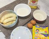 Foto langkah ke 1 dari resep Banana Bread Kukus🍌🍞.