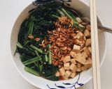 Foto langkah ke 5 dari resep Mie Tofu-Kangkung 🍀.