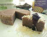 Foto langkah ke 1 dari resep Blueberry Cake Kukus Sederhana.